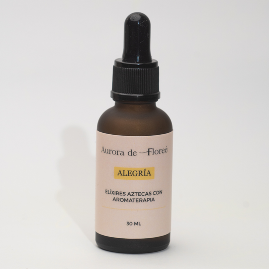 ALEGRÍA  -        ELÍXIRES AZTECAS CON AROMATERAPIA